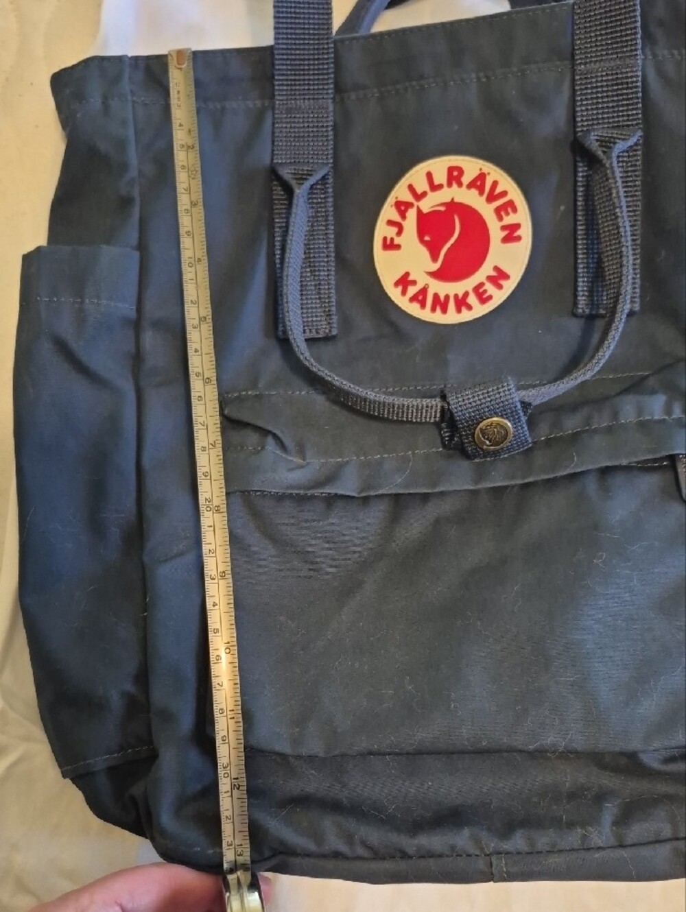 Fjällraven Kånken Navy Blue Tote Backpack - Unisex - Picture 6 of 7